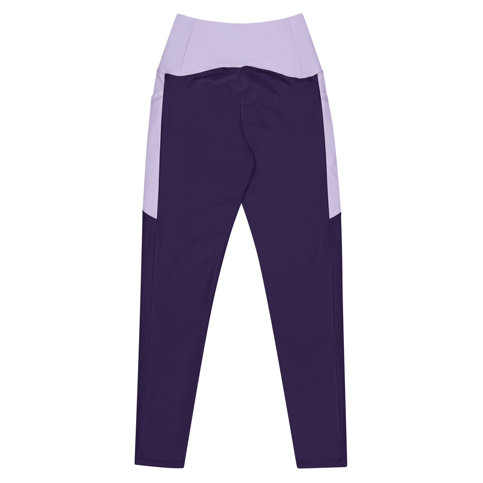 Purple cut leggings with pockets - Image 5