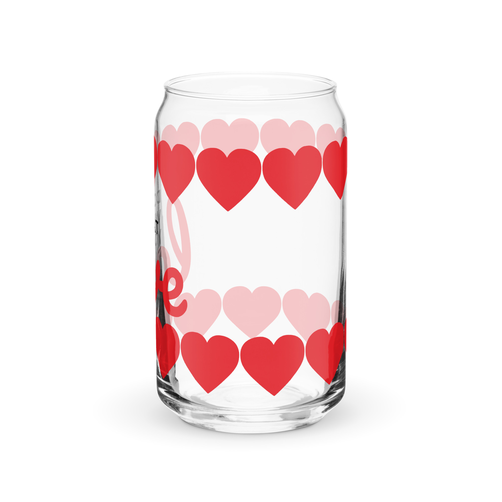 Do what you love can-shaped glass - Image 3