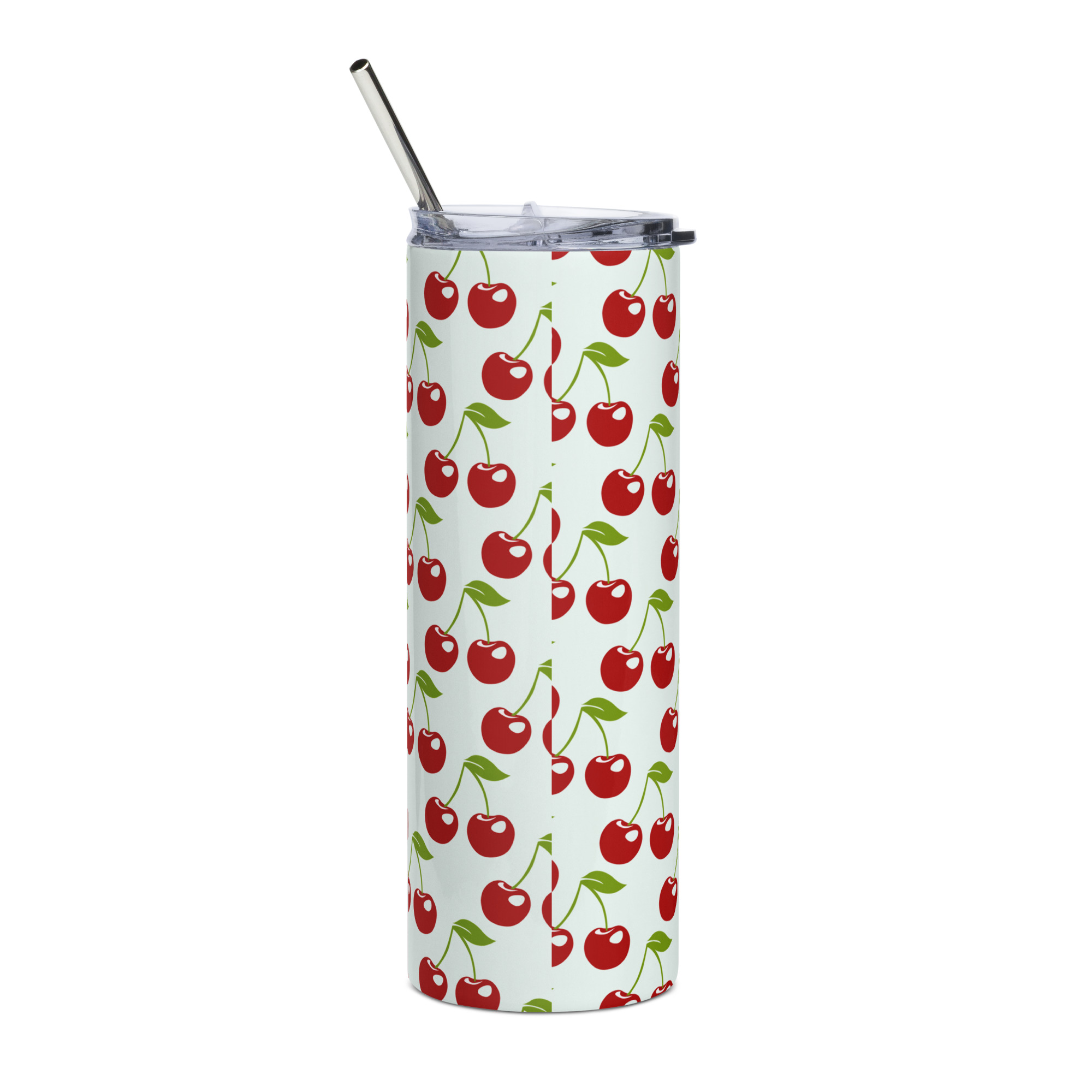 Cherries Stainless steel tumbler - Image 2