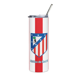 Atlético de Madrid F.C Stainless steel tumbler
