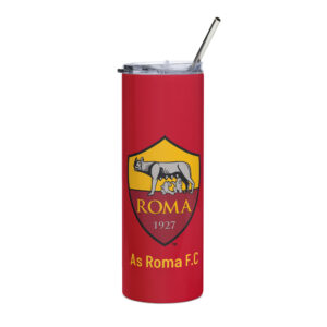 As Roma F.C Stainless steel tumbler